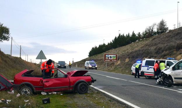 Fallece Una Mujer De Logroño En Un Accidente En El Límite Entre La